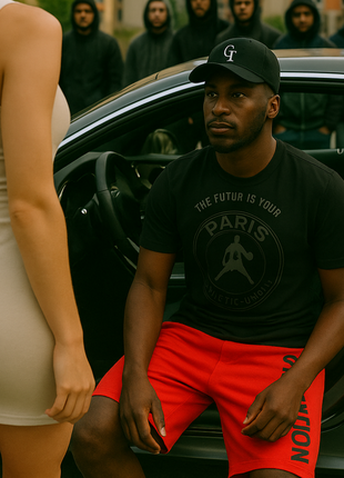 T-Shirt - PARIS Noir