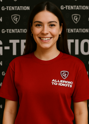 T-Shirt - Allergic To Idiots
