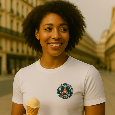 T-Shirt - PARIS Blanc