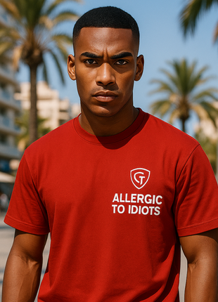 T-Shirt - Allergic To Idiots