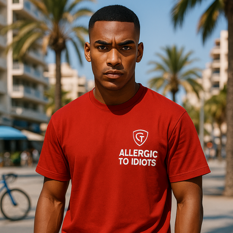 T-Shirt - Allergic To Idiots