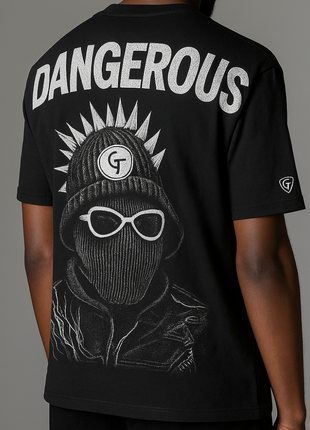 T-Shirt - DANGEROUS BLACK