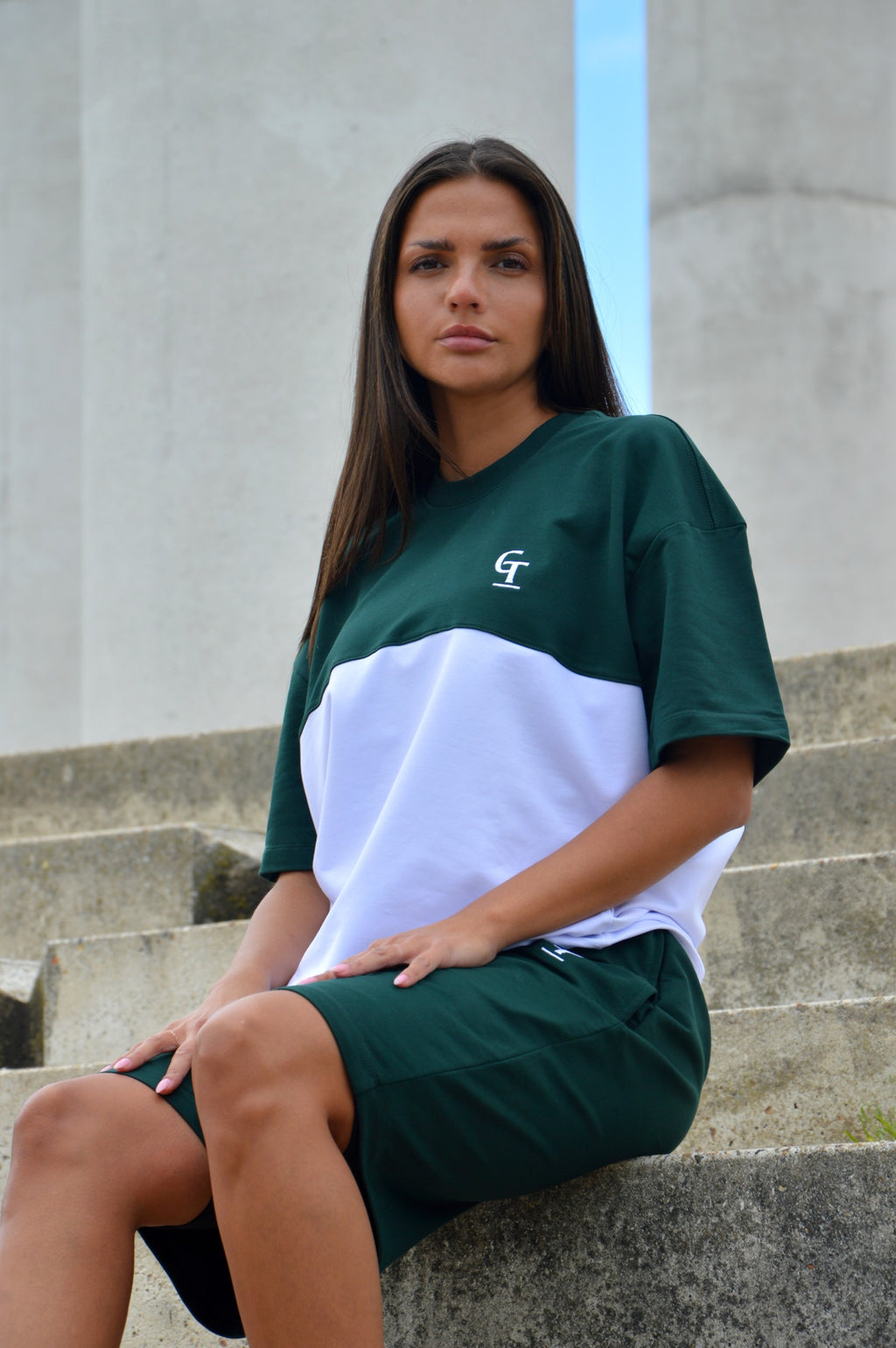 Ensemble T-Shirt & Short Mouvement - Vert - GTENTATION