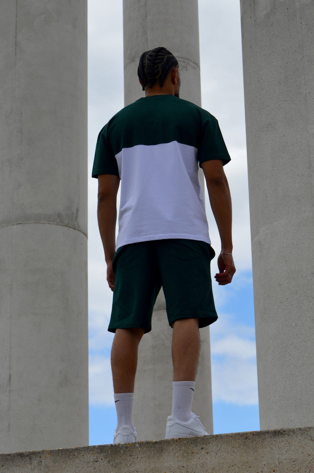 Ensemble T-Shirt & Short Mouvement - Vert - GTENTATION