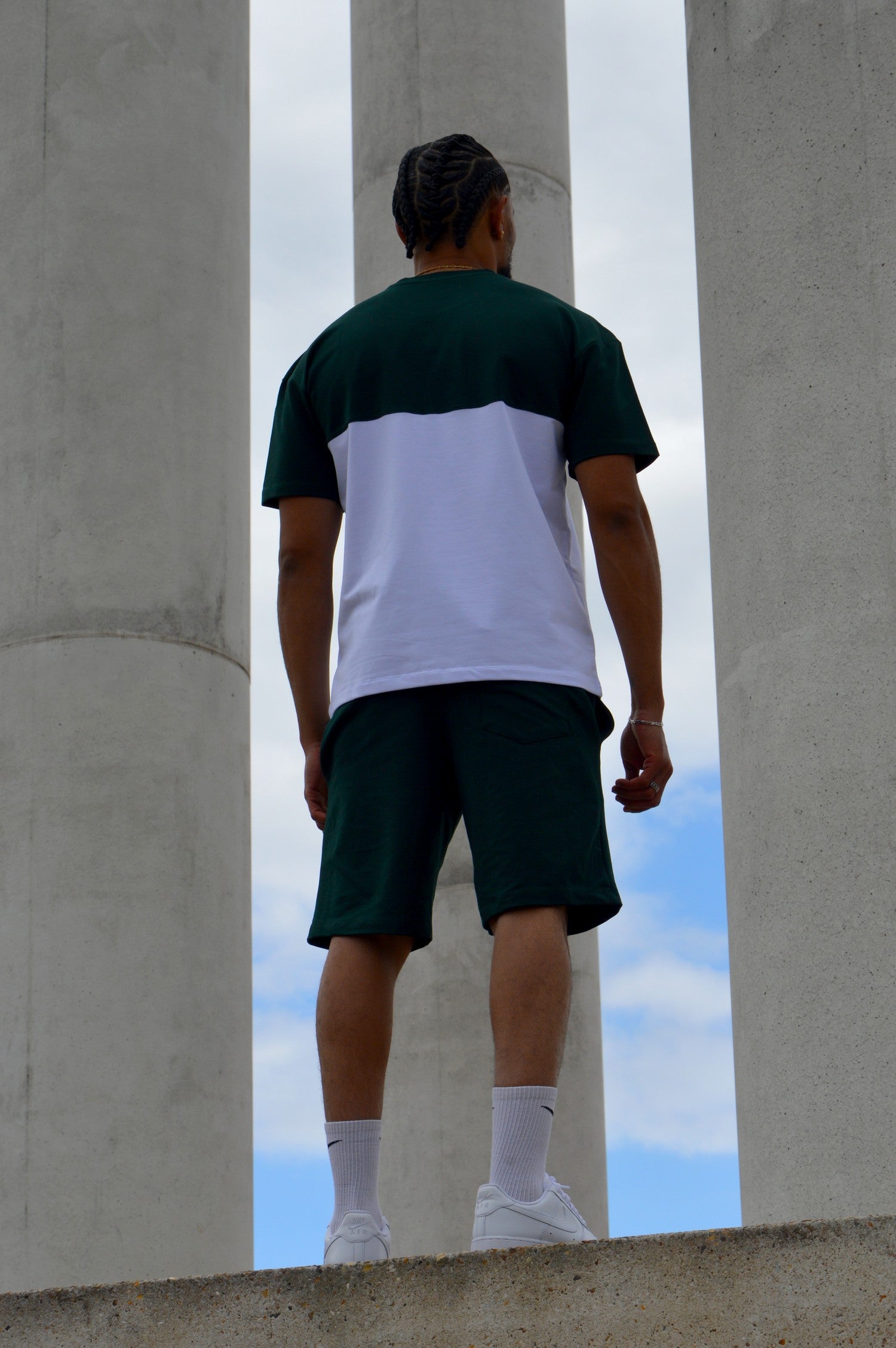 Ensemble T-Shirt & Short Mouvement - Vert - GTENTATION