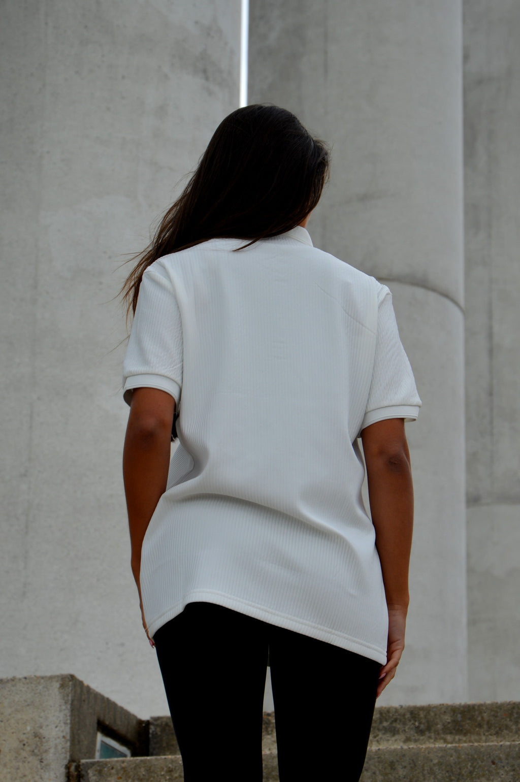 Polo Mouvement - Blanc - GTENTATION