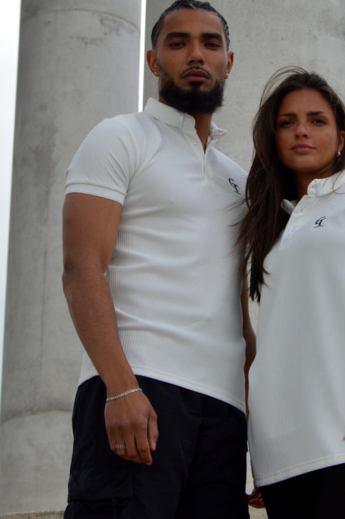 Polo Mouvement - Blanc - GTENTATION