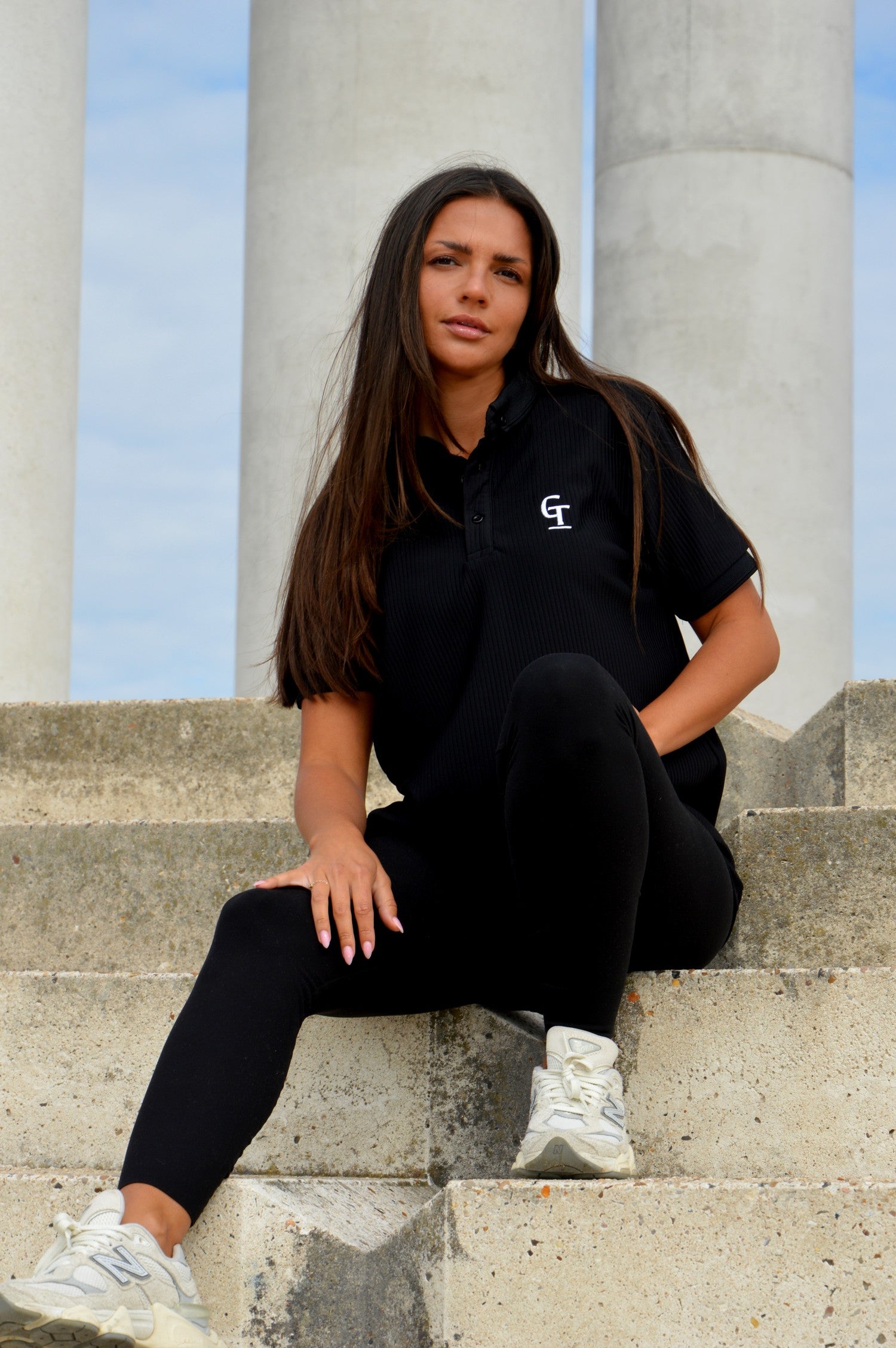 Polo Mouvement - Noir - GTENTATION