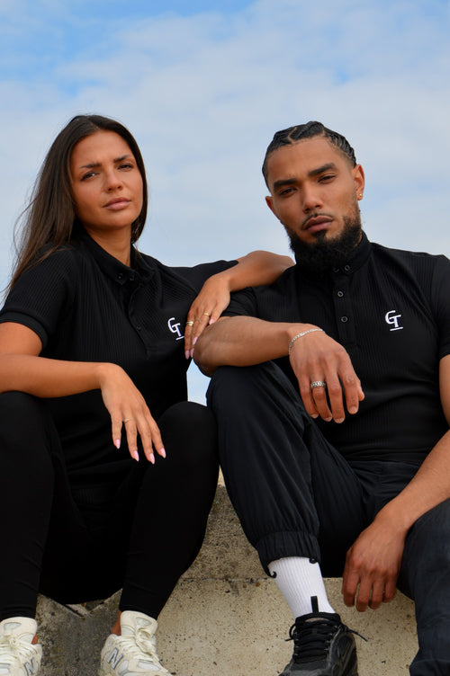Polo Mouvement - Noir - GTENTATION