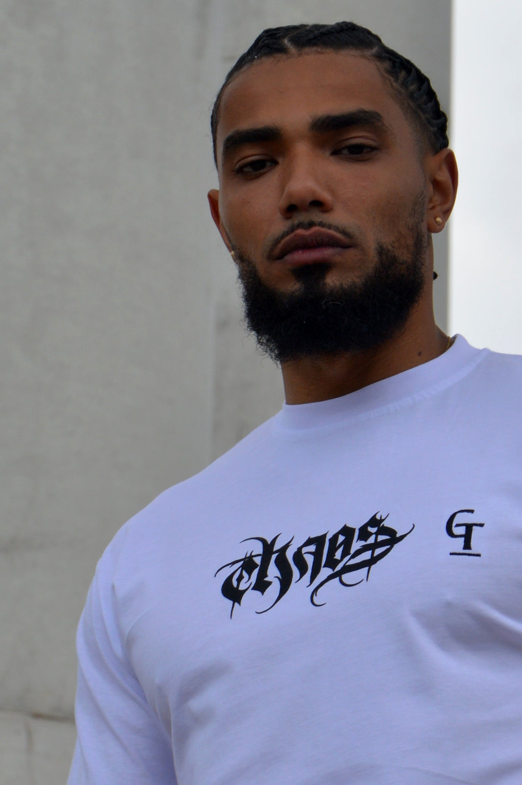 T-Shirt Chaos - Blanc- GTENTATION