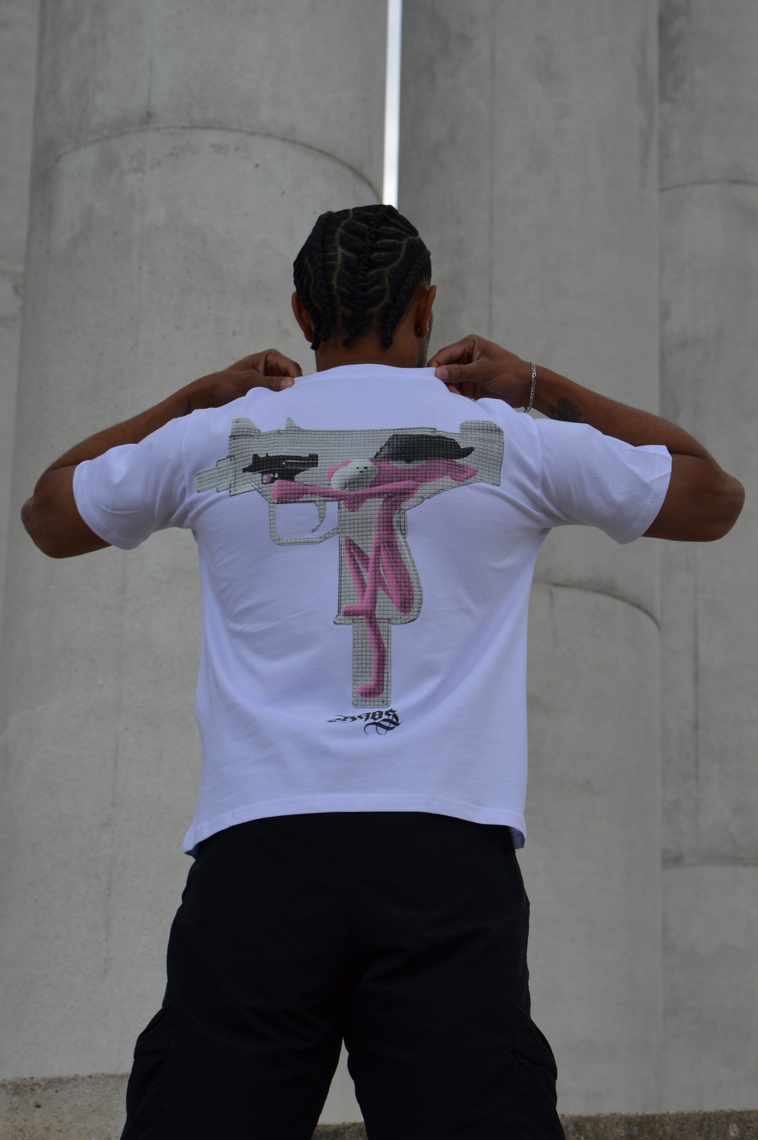 T-Shirt Chaos - Blanc- GTENTATION