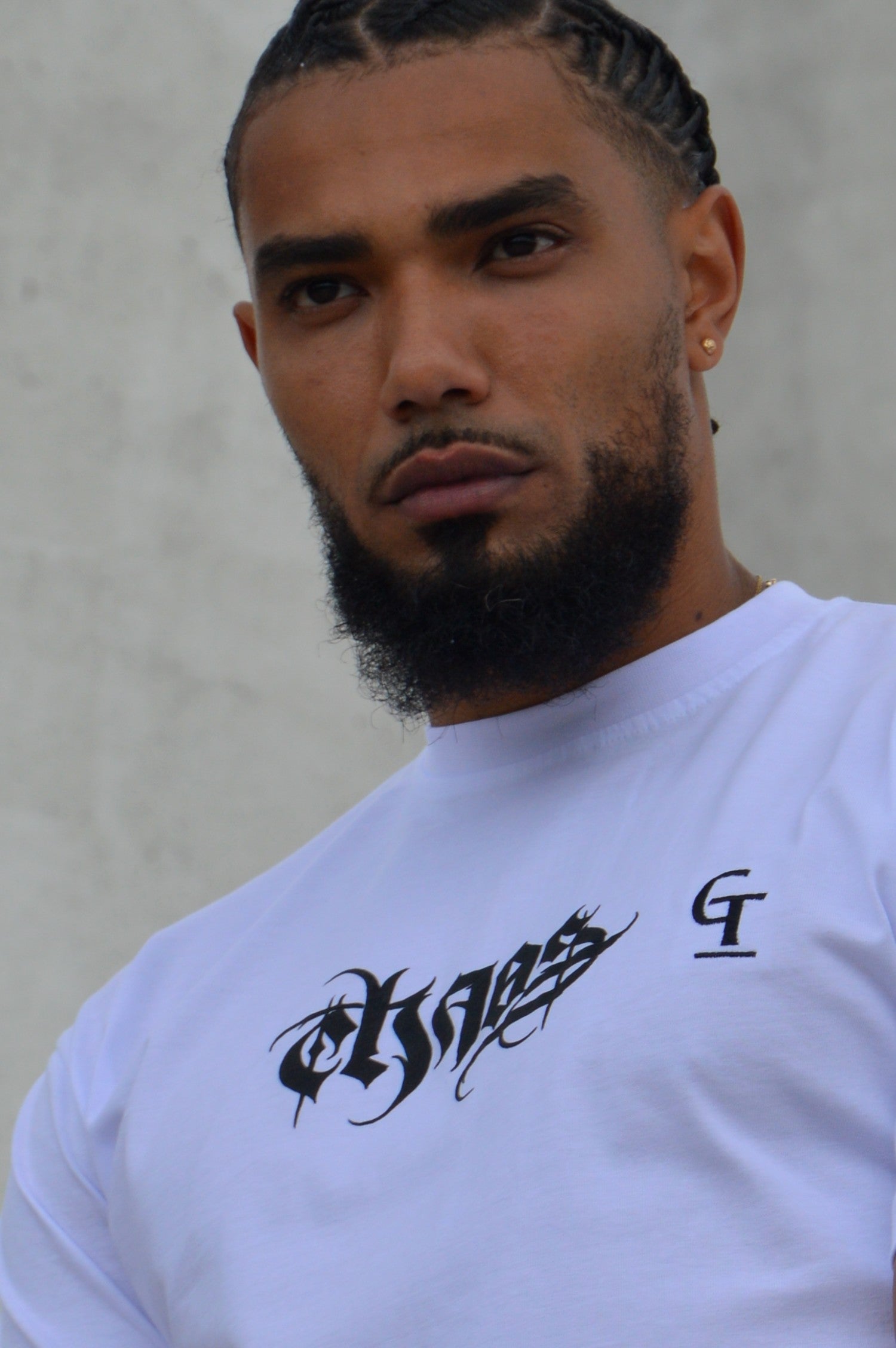 T-Shirt Chaos - Blanc- GTENTATION