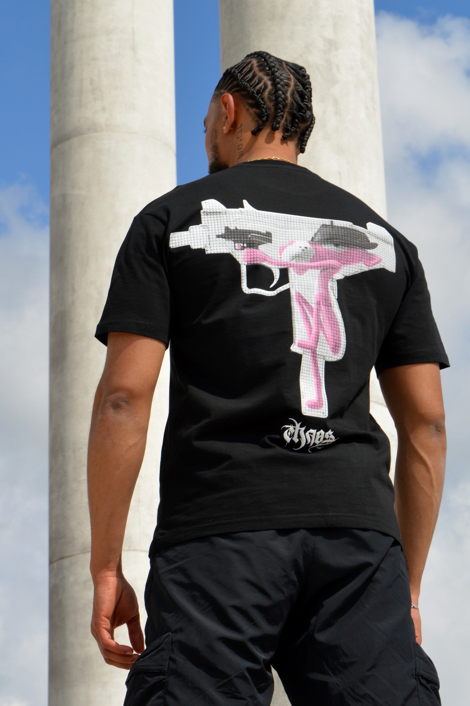 T-Shirt Chaos - Noir - GTENTATION