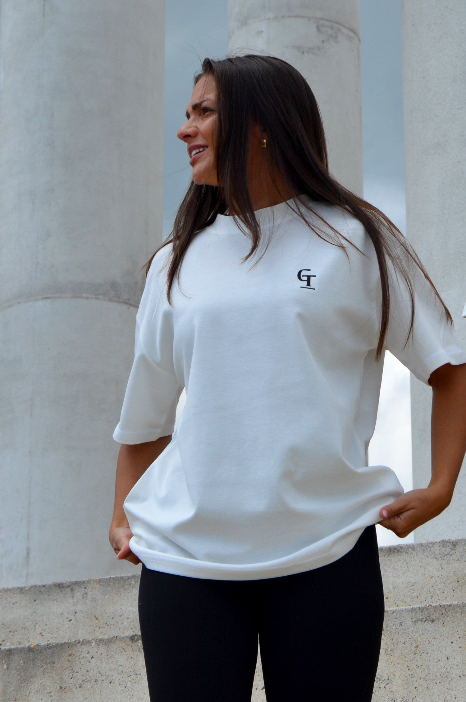 T-Shirt Mouvement - Blanc - GTENTATION
