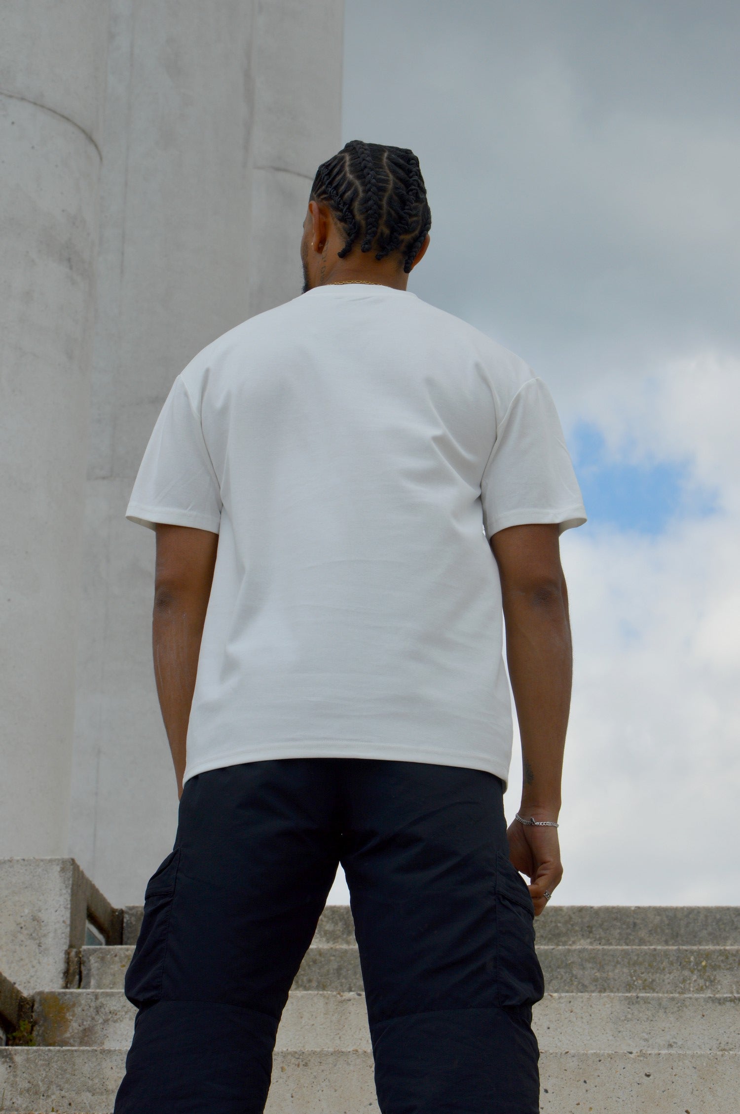 T-Shirt Mouvement - Blanc - GTENTATION