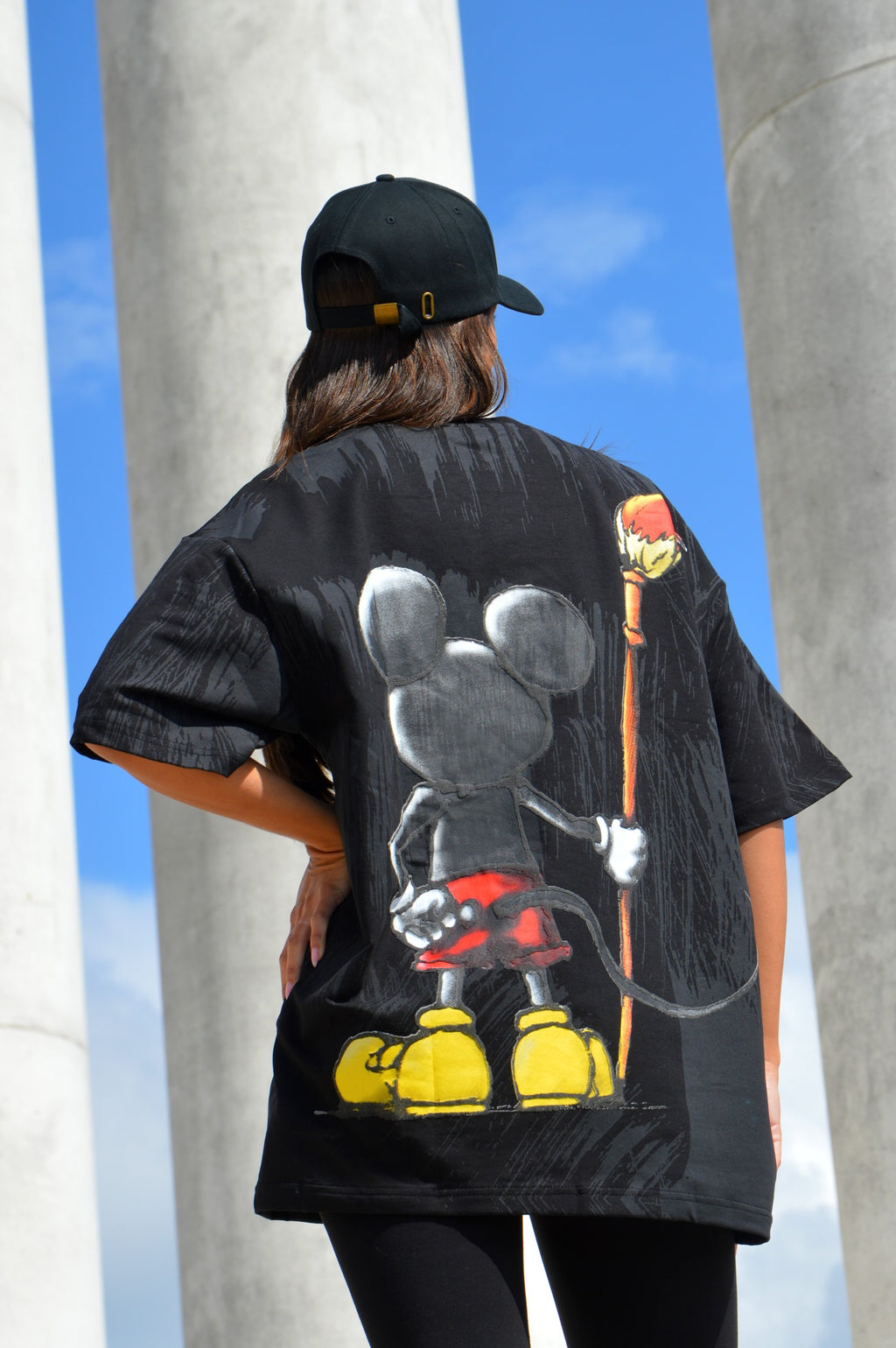 T-Shirt Peace - Noir - GTENTATION