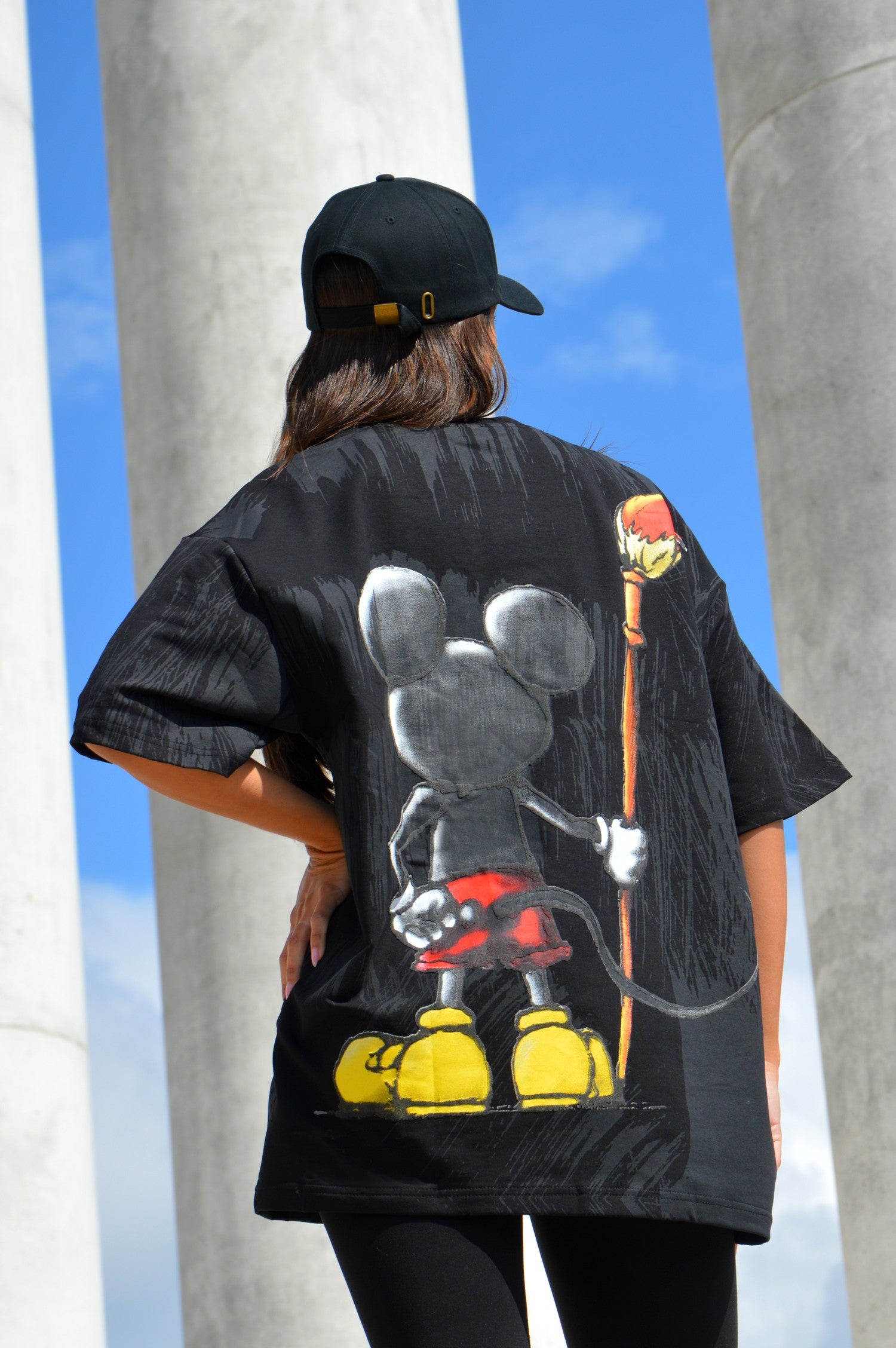 T-Shirt Peace - Noir - GTENTATION