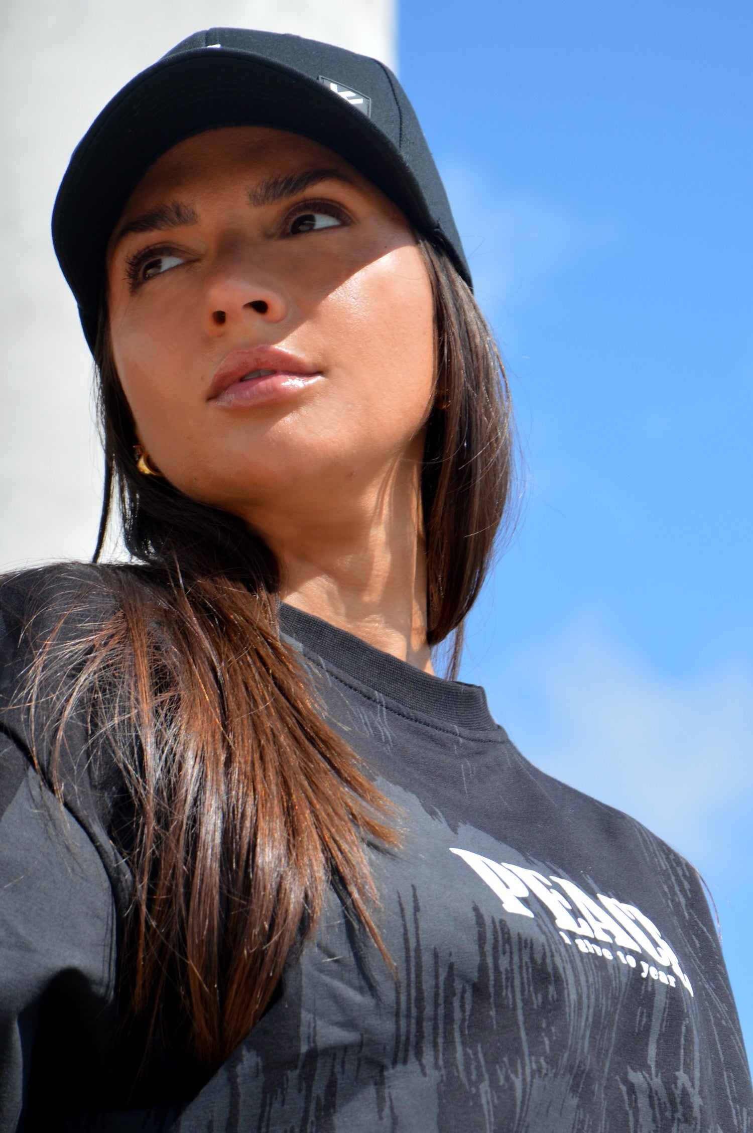 T-Shirt Peace - Noir - GTENTATION