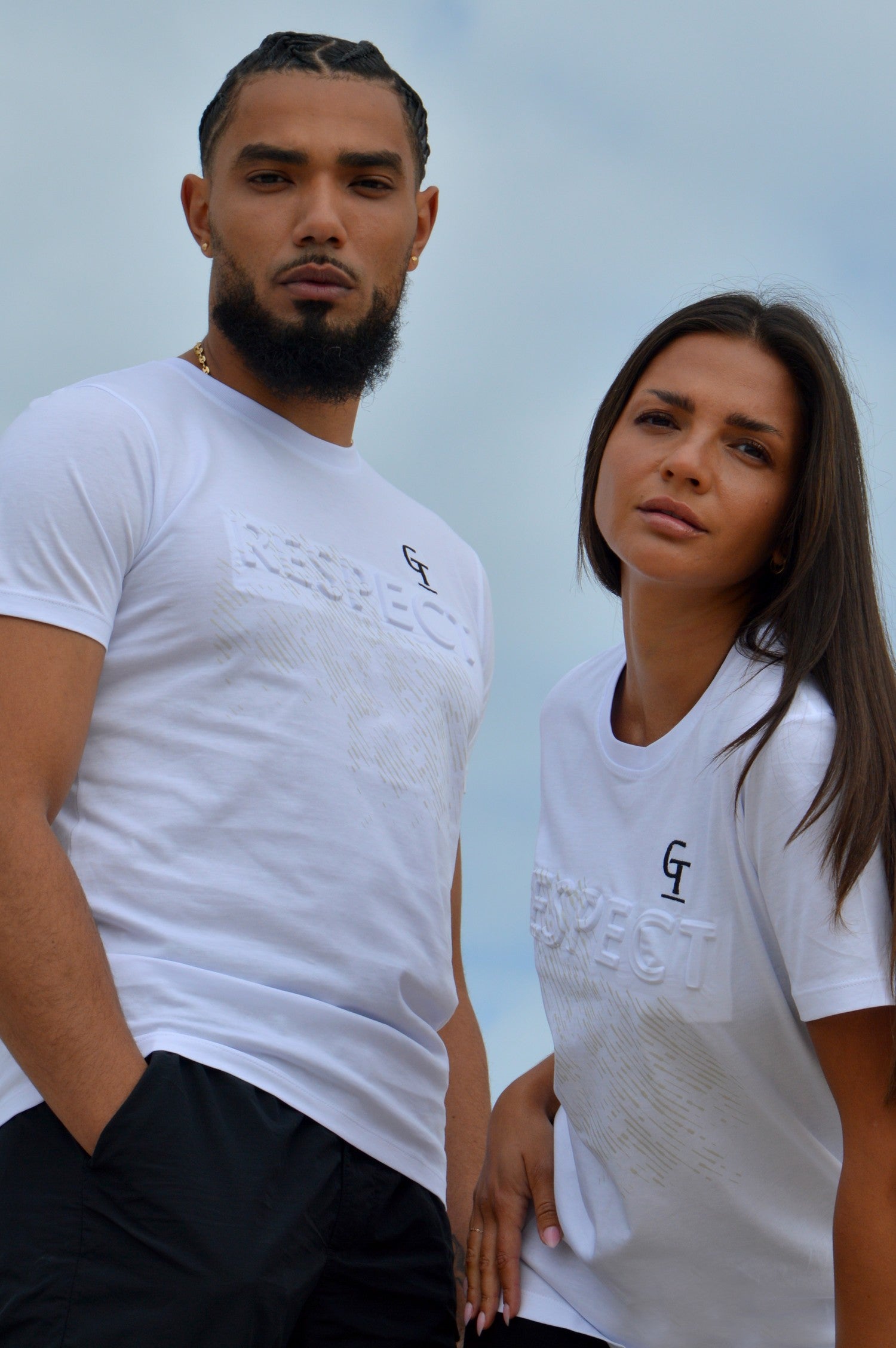 T-Shirt Respect - Blanc - GTENTATION