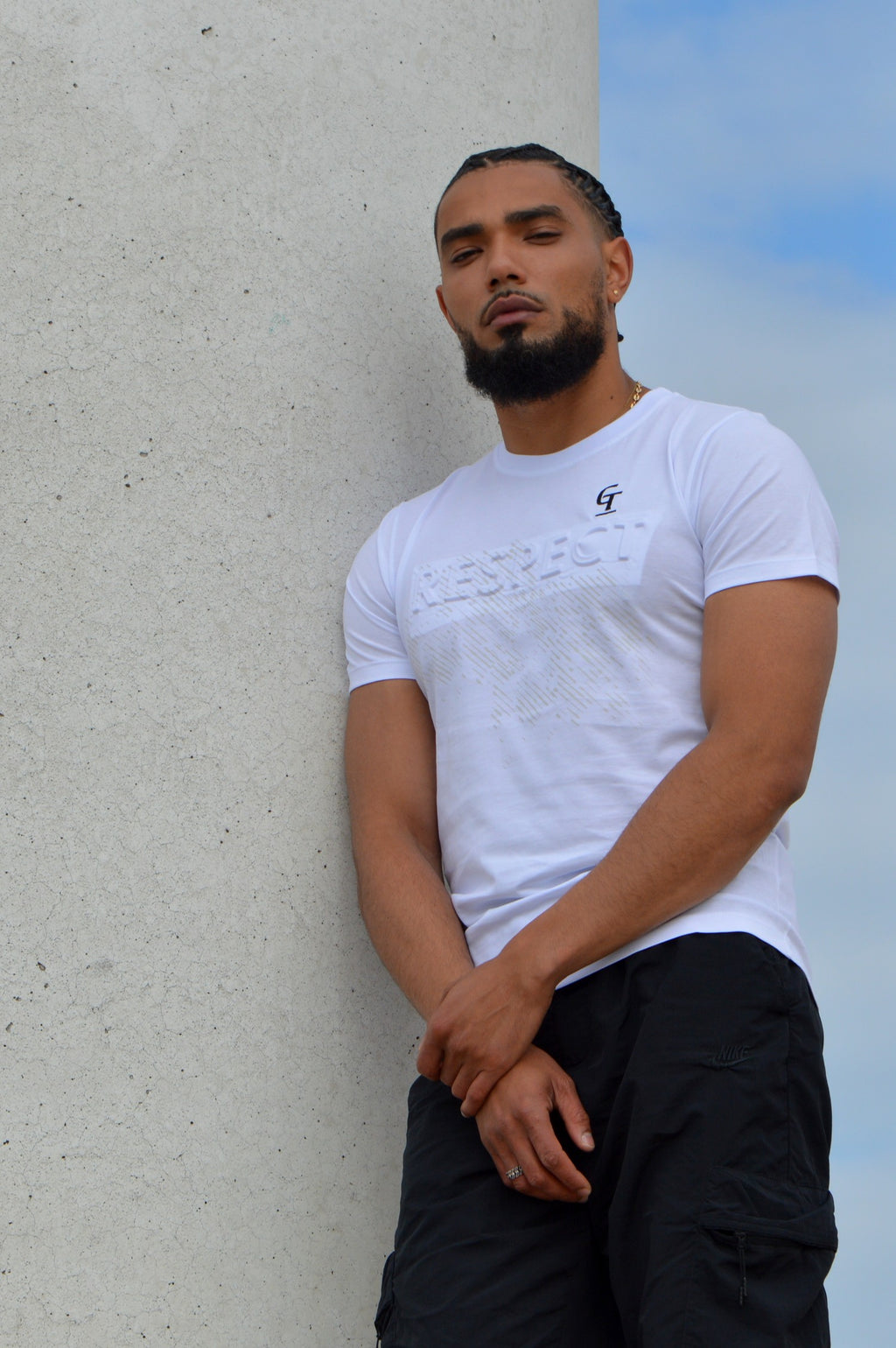 T-Shirt Respect - Blanc - GTENTATION