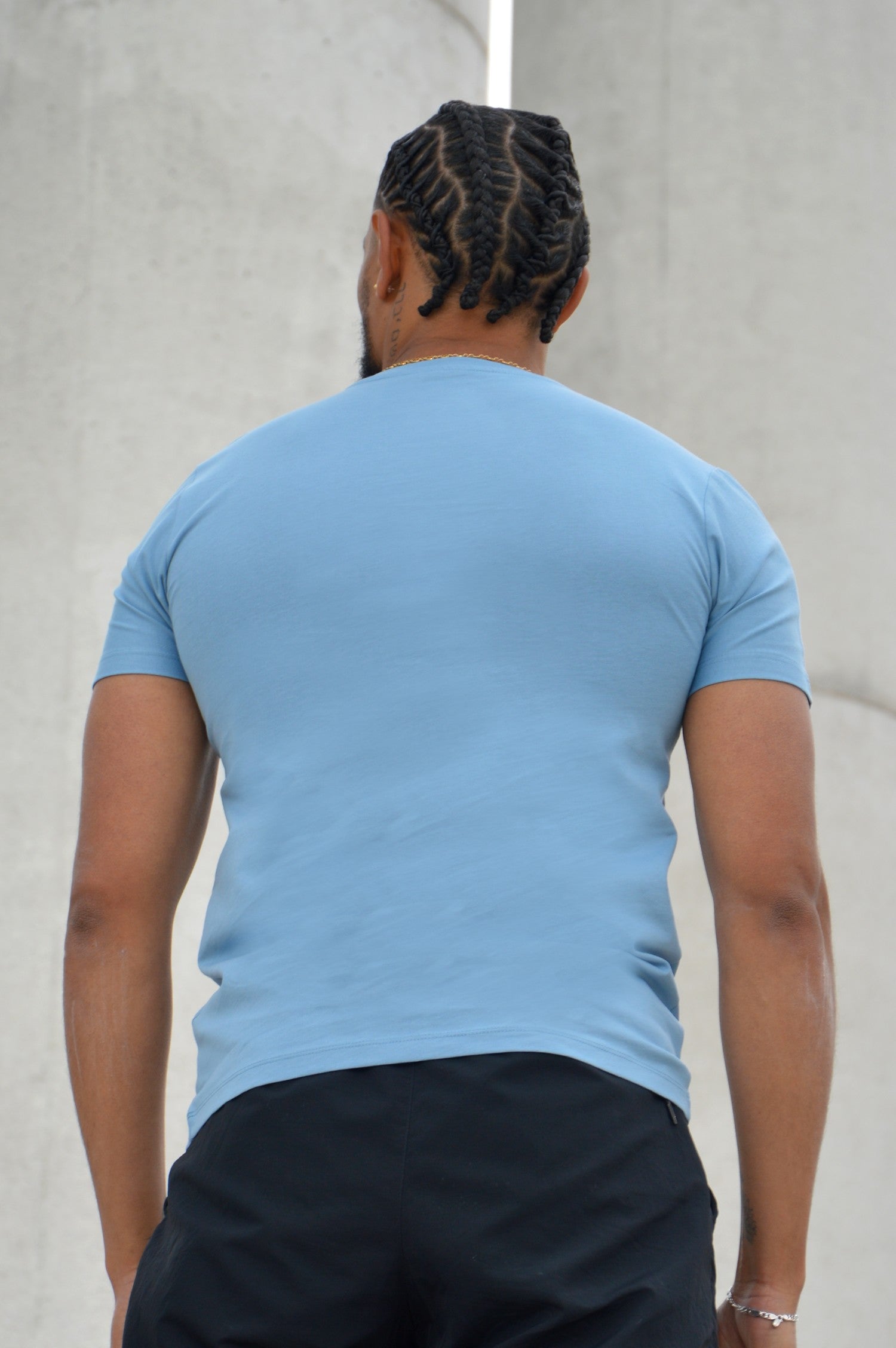 T-Shirt Respect - Bleu - GTENTATION