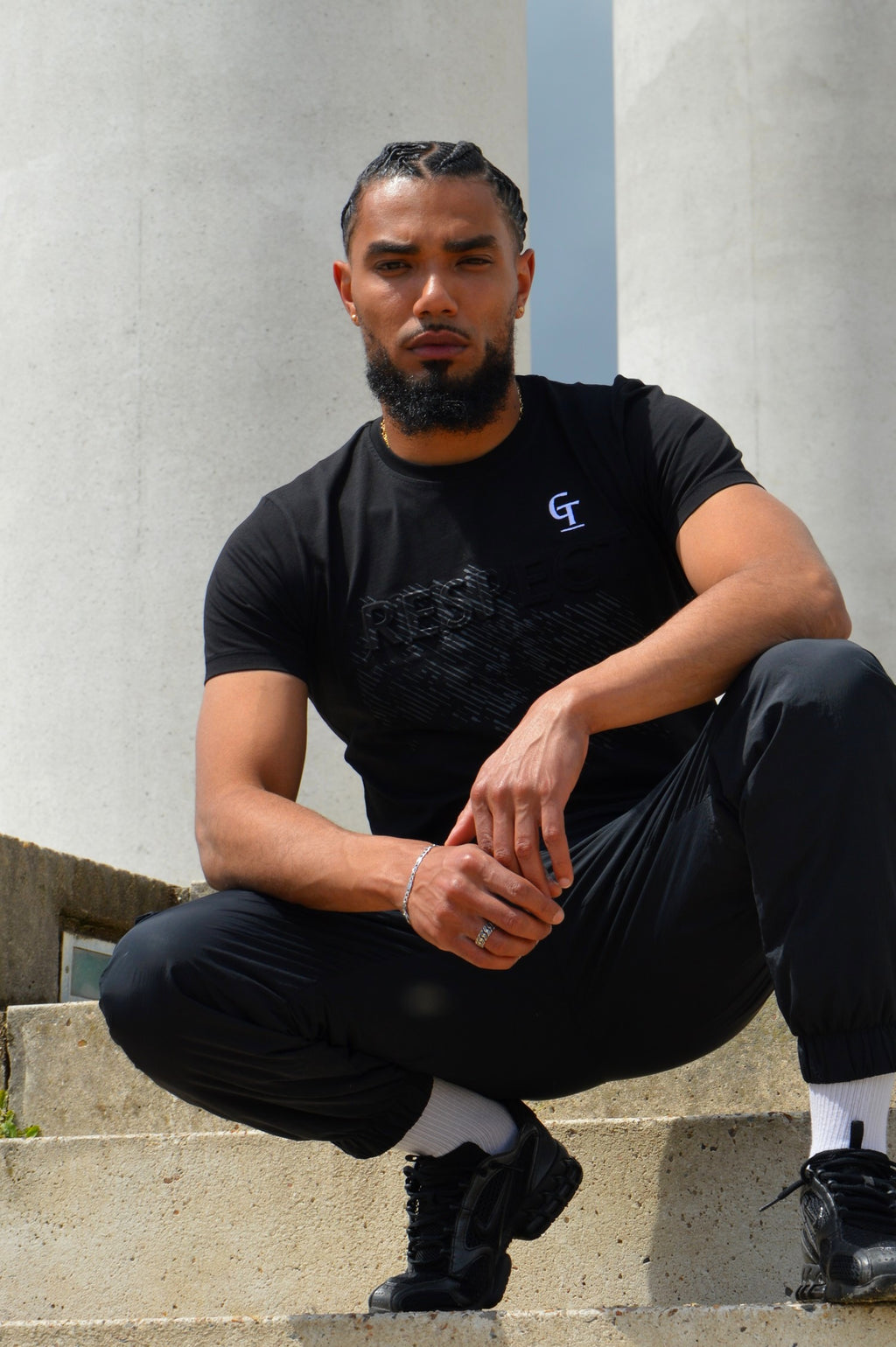 T-Shirt Respect - Noir - GTENTATION