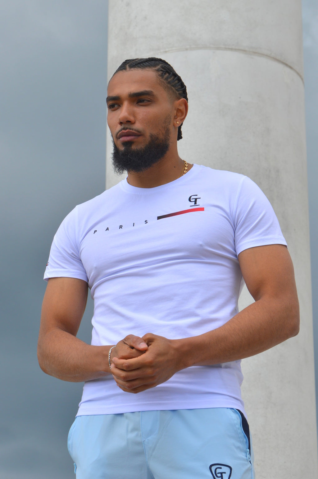 T-Shirt Paris - Blanc - GTENTATION