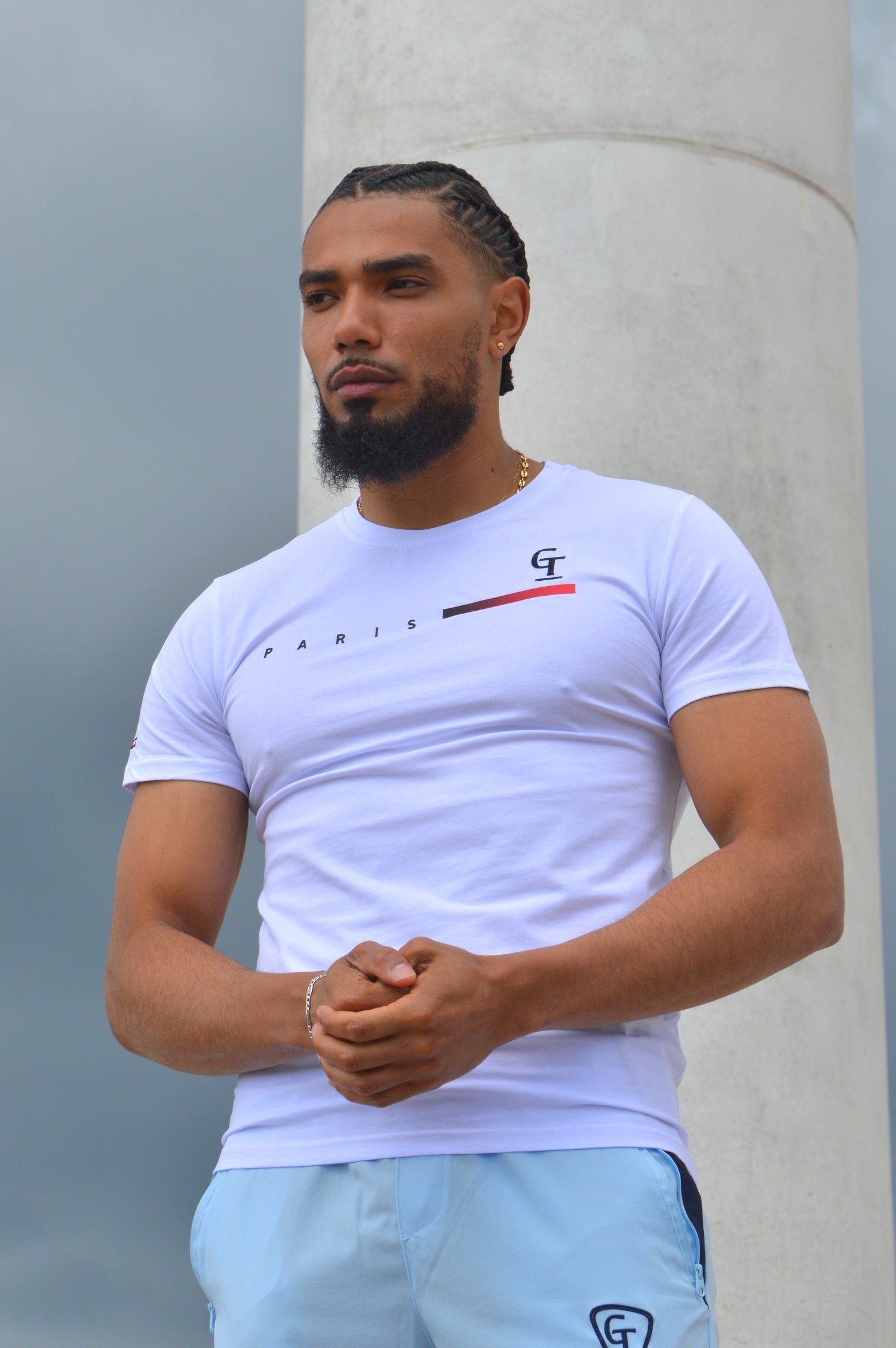 T-Shirt Paris - Blanc - GTENTATION