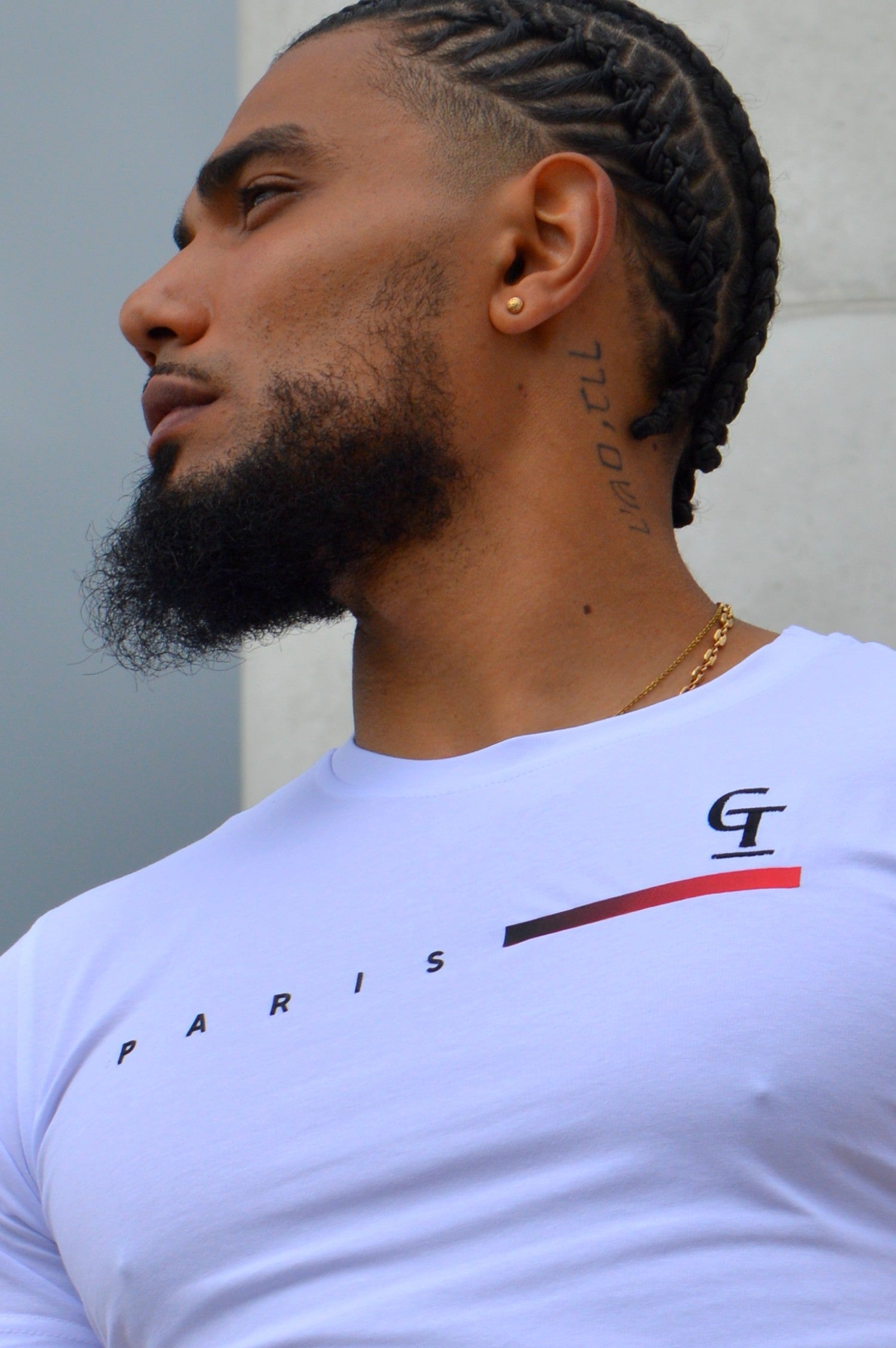 T-Shirt Paris - Blanc - GTENTATION